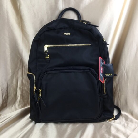 Tumi Black Backpack Unisex - Picture 1 of 7